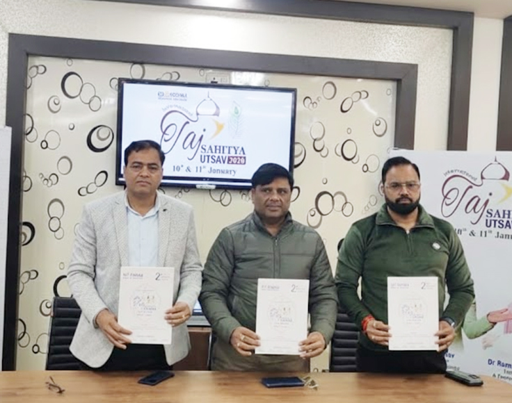 Taj Literary Festival to Shine with Stars of Film, Literature and Music on January 10–11, Organised by GD Goenka School, Agra - Goenka Sahitya Acadimy