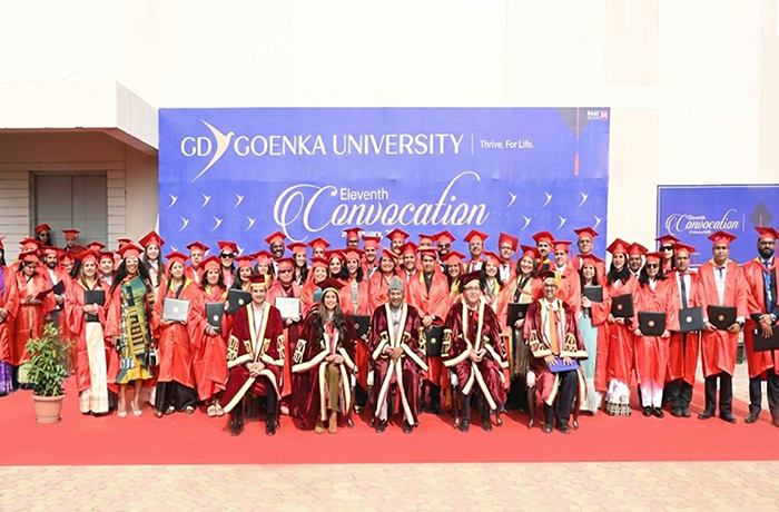 GD Goenka University holds 11th Convocation; Former President Shri Ram Nath Kovind was the Chief Guest