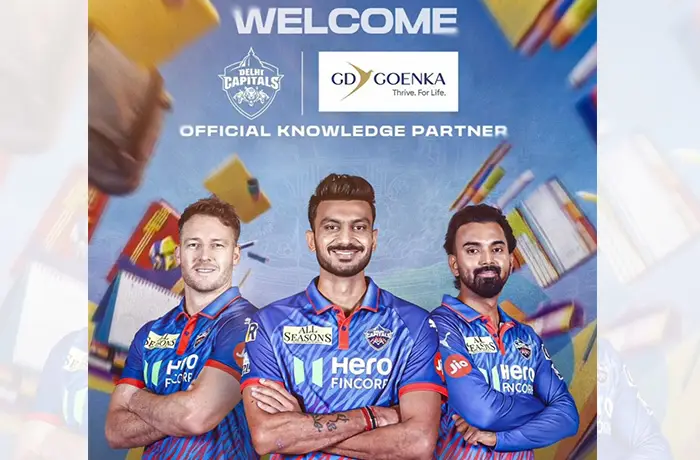 GD Goenka is now the Official Knowledge Partner of Delhi Capitals