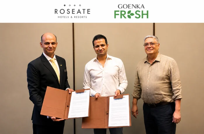 Goenka Fresh to Supply Hydroponically Grown Vegetables to Roseate Hotels & Resorts